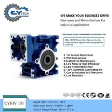 CHENYUE Worm Gearbox CYRW 030 Manutenção gratuita 