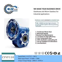 CHENYUE Worm Gearbox CYVF 110 Free Maintenance 