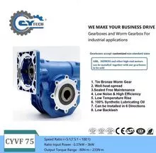 CHENYUE Worm Gearbox CYVF 075 Free Maintenance 