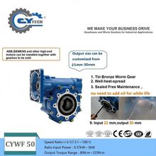 CHENYUE Worm Gearbox CYWF 050 Free Maintenance 