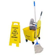 5-Piece Yellow Cleaning Set - BRALIMPIA-NYKT01