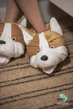 ANIMATED PUPPY SLIPPERS 