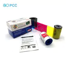 Tarjeta de datos compatible color banda 535000-003 YMCKT 500 tarjetas impresión de cinta