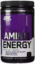  Optimum Nutrition Essential AmiN.O. Energy Amino Acid Powder for Increased Energy*  Train Longer and Harder with Intense Energy and Focus*