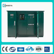 Subestación tipo caja de estilo europeo 