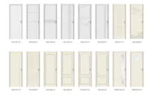 Wood-plastic waterproof door