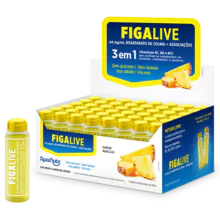 Figalive Expositor c 48 Flaconetes 10ml Sbr Abacaxi ApisNutri