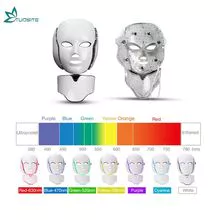 Colors LED Phototherapy Beauty Mask PDT LED Facial Machine Light up Therapy LED Face Mask