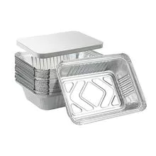 Aluminum foil containers