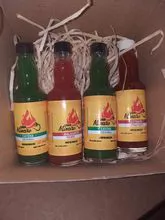 Kit with 4 sauces of peppers Sabor Mineiro 