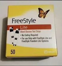 Tiras reactivas Freestyle Lite 50