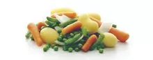 Frozen Mix SPRING VEGGIES fresco congelado em massa 10kg