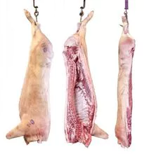 Carne de cerdo congelada para consumo humano