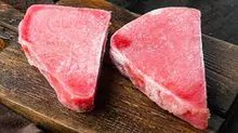 Bife de atum congelado