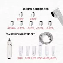 4D Hifu Factory Price 2 in 1 Vmax Anti-Wrinkle Face Lifting Machine Body Slimming 3D Hifu