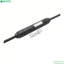 1000VDC Photovoltaic Fuse Connector Built-in Fuse Connector with Wire at Both Tips