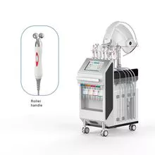 9 in 1 Facial Oxygen Bar Diamond Dermabrasion Hydra Beauty Machine for Skin Deep Cleaning Facial SPA Machine