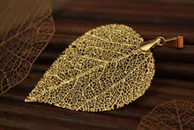 Cerrado Leaf  Pendant - Drop shaped