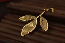Colgante Hoja De Ruda