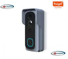 1080P WiFI TUYA Mobile App duas vias de áudio campainha de vídeo inteligente