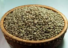  Green coffee beans