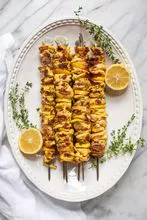 Brochetas de pollo de la mejor calidad