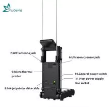 Fat Analyzer Composite and Muscle Analyzer with Bioimpedance Machine with Printer Bioelectrical Impedance Analysis