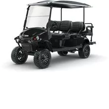 Carrito de golf eléctrico de 4 plazas, carritos de golf de comida con buggy utilitario