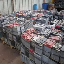 Drained Lead-acid Battery Scrap Car And Truck