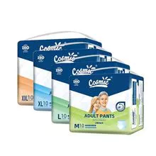 Fraldas descartáveis diretas da fábrica OEM para bebês adultos Fraldas de incontinência de filme PE por atacado para idosos