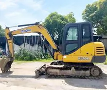 XCMG XE60CA 2016 Excavadoras pequeñas usadas Mini Excavadora de orugas Venta