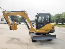 XCMG Oficial XE60DA Usado Mini Excavadora Equipo Mini Excavadoras Ventas
