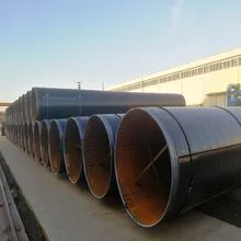 Straight seam submerged arc welded pipe