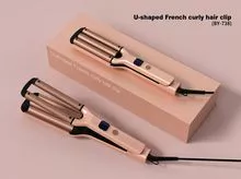 U-shaped French curly hair clip
