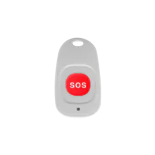 Vida útil de 3 anos, usável e personalizável. Alarme para idosos em casa de repouso. Botão de sinalização Bluetooth SOS de baixo consumo de energia.