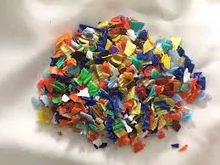 高密度聚乙烯混合颜色回收料