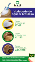 SUGAR ICUMSA 45 DO BRASIL