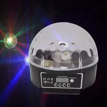 Red, green and blue three-color integrated LED mini ball lamp crystal ball lamp nightclub lighting