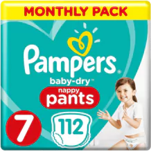 Disposable baby Pampers Diapers