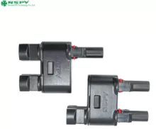 Solar branch connector 1500VDC 2 in 1 mc4 branch connector 2 to 1