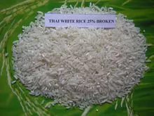 25% de arroz quebrado indiano 