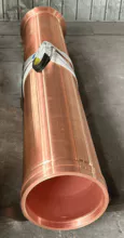 Centrifugal cast copper alloy tubes, ring, plate