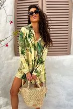 SET OF BIKINI RESORT PRINTED WITH DOUBLE SIDED STRING LOINCLOTH - CANCUN
