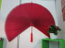 竹装饰风扇