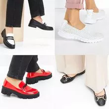 Zapatos de invierno para mujer en stock, Categoría A, a precios competitivos, pedido mínimo de 200 pares.