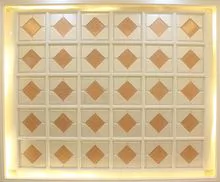 Fireproof Aluminum Artistic Ceiling Tiles, Decorative Tiles for Home