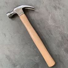High hardness, quality, very durable, very good price, wooden handle claw hammer