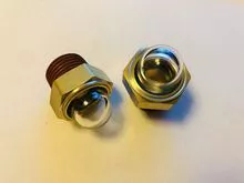 Male Thread Dome Latón Oil Sight Glass,Oil Indicator Window,Oil Viewports,Fuel Tank Indicator,Sight Plugs,Level Sight Glass