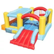 Children's inflatable trampoline small bouncy castle combination Oxford cloth trampoline