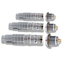 Compatible con LEMO Remo Conector Enchufe de conexión rápida a prueba de agua para aviación FGG Enchufe impermeable IP68 EGG0K1K2K